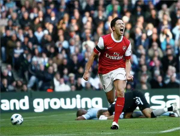 Sami Nasri's Stunner: Arsenal's 3-0 Victory Over Manchester City