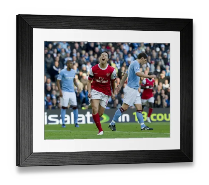 Framed Print : Sami Nasri's Stunner: Arsenal's Triumph Over Manchester City - 3-0 Framed Print : Sami Nasri's Stunner: Arsenal's Triumph Over Manchester City - 3-0