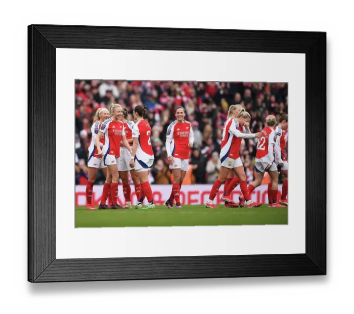 Framed Print : Arsenal FC v Tottenham Hotspur FC - Barclays Women's Super League Arsenal FC v Tottenham Hotspur FC - Barclays Women's Super League