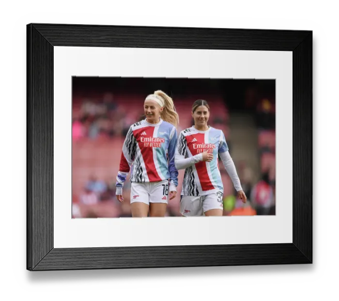 Framed Print : Arsenal FC v Tottenham Hotspur FC - Barclays Women's Super League Arsenal FC v Tottenham Hotspur FC - Barclays Women's Super League