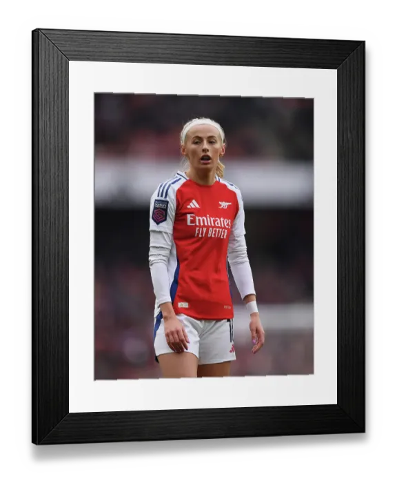 Framed Print : Arsenal FC v Tottenham Hotspur FC - Barclays Women's Super League Arsenal FC v Tottenham Hotspur FC - Barclays Women's Super League