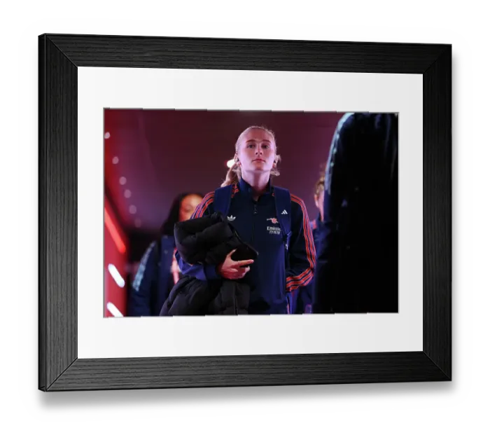 Framed Print : Arsenal FC v Tottenham Hotspur FC - Barclays Women's Super League Arsenal FC v Tottenham Hotspur FC - Barclays Women's Super League