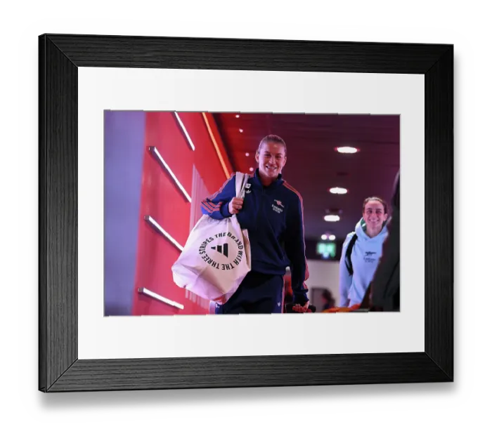 Framed Print : Arsenal FC v Tottenham Hotspur FC - Barclays Women's Super League Arsenal FC v Tottenham Hotspur FC - Barclays Women's Super League