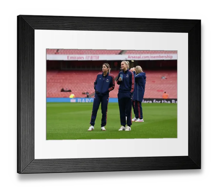 Framed Print : Arsenal FC v Tottenham Hotspur FC - Barclays Women's Super League Arsenal FC v Tottenham Hotspur FC - Barclays Women's Super League