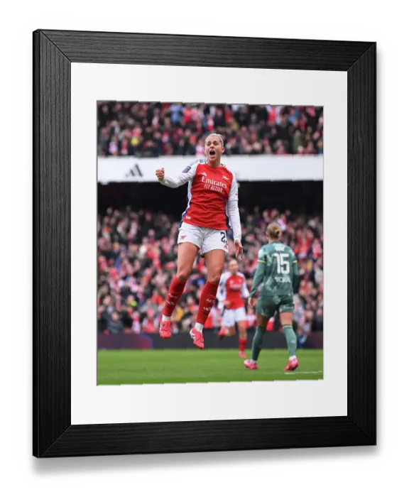 Framed Print : Arsenal FC v Tottenham Hotspur FC - Barclays Women's Super League Arsenal FC v Tottenham Hotspur FC - Barclays Women's Super League