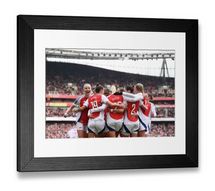 Framed Print : Arsenal FC v Tottenham Hotspur FC - Barclays Women's Super League Arsenal FC v Tottenham Hotspur FC - Barclays Women's Super League