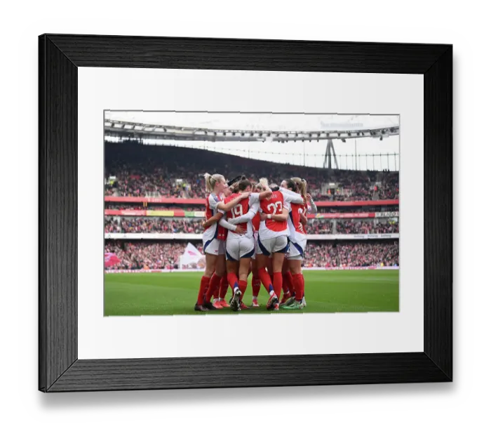 Framed Print : Arsenal FC v Tottenham Hotspur FC - Barclays Women's Super League Arsenal FC v Tottenham Hotspur FC - Barclays Women's Super League
