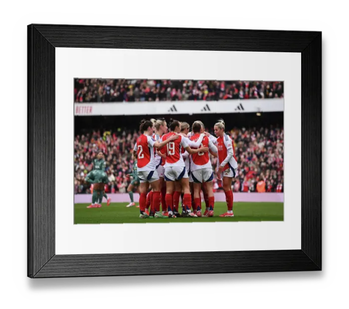 Framed Print : Arsenal FC v Tottenham Hotspur FC - Barclays Women's Super League Arsenal FC v Tottenham Hotspur FC - Barclays Women's Super League