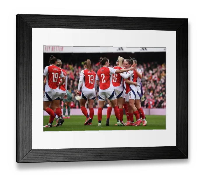 Framed Print : Arsenal FC v Tottenham Hotspur FC - Barclays Women's Super League Arsenal FC v Tottenham Hotspur FC - Barclays Women's Super League