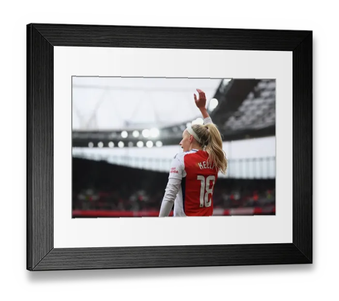 Framed Print : Arsenal FC v Tottenham Hotspur FC - Barclays Women's Super League Arsenal FC v Tottenham Hotspur FC - Barclays Women's Super League