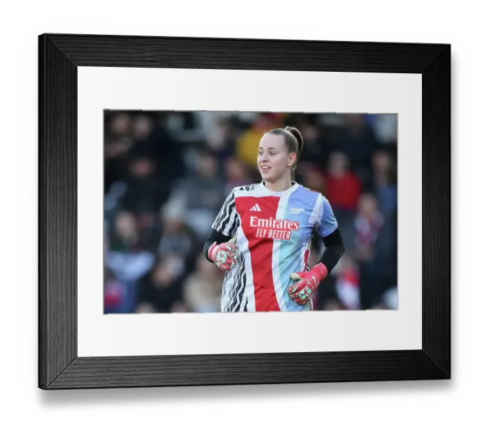 Framed Print : Arsenal FC v West Ham United FC - Barclays Women's Super League Arsenal FC v West Ham United FC - Barclays Women's Super League