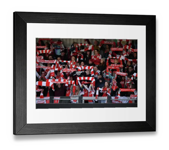 Framed Print : Arsenal FC v West Ham United FC - Barclays Women's Super League Arsenal FC v West Ham United FC - Barclays Women's Super League