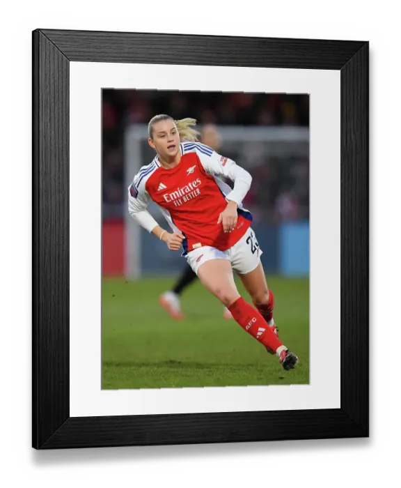 Framed Print : Arsenal FC v West Ham United FC - Barclays Women's Super League Arsenal FC v West Ham United FC - Barclays Women's Super League