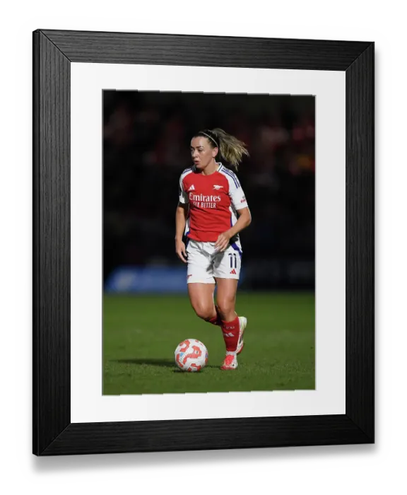 Framed Print : Arsenal FC v West Ham United FC - Barclays Women's Super League Arsenal FC v West Ham United FC - Barclays Women's Super League