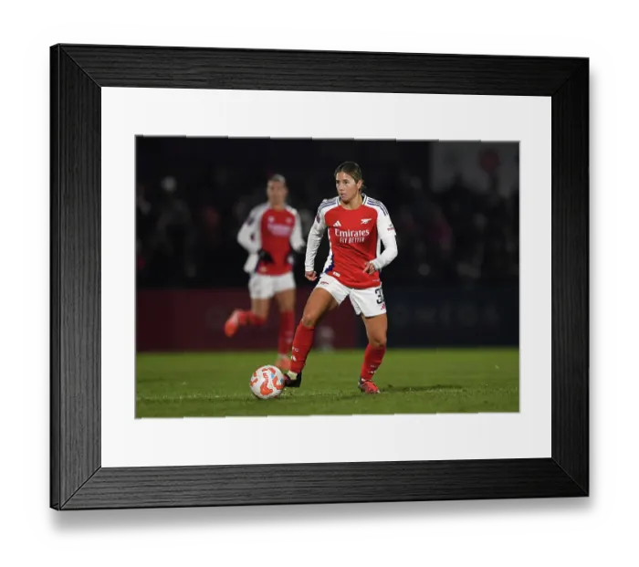 Framed Print : Arsenal FC v West Ham United FC - Barclays Women's Super League Arsenal FC v West Ham United FC - Barclays Women's Super League