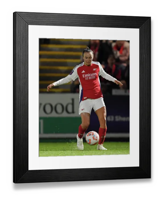 Framed Print : Arsenal FC v West Ham United FC - Barclays Women's Super League Arsenal FC v West Ham United FC - Barclays Women's Super League