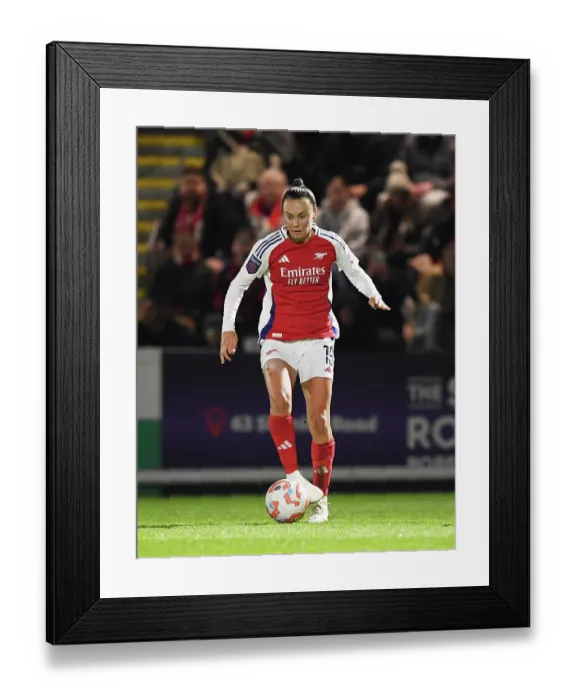Framed Print : Arsenal FC v West Ham United FC - Barclays Women's Super League Arsenal FC v West Ham United FC - Barclays Women's Super League