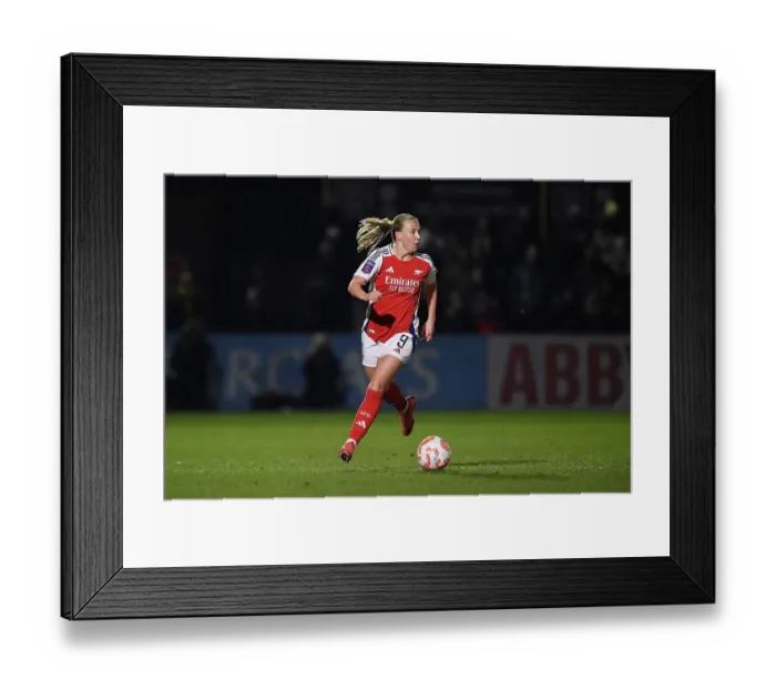Framed Print : Arsenal FC v West Ham United FC - Barclays Women's Super League Arsenal FC v West Ham United FC - Barclays Women's Super League
