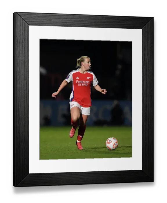 Framed Print : Arsenal FC v West Ham United FC - Barclays Women's Super League Arsenal FC v West Ham United FC - Barclays Women's Super League