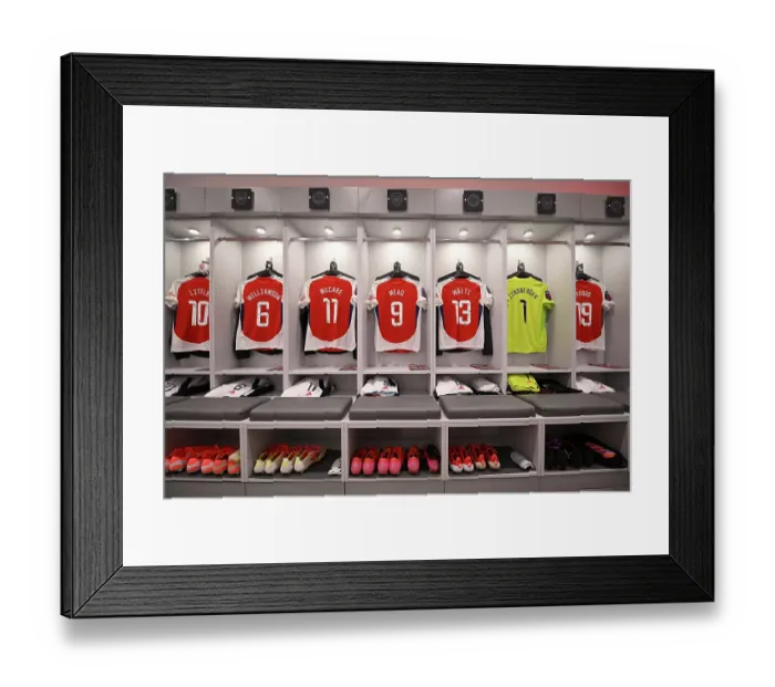 Framed Print : Arsenal FC v West Ham United FC - Barclays Women's Super League Arsenal FC v West Ham United FC - Barclays Women's Super League