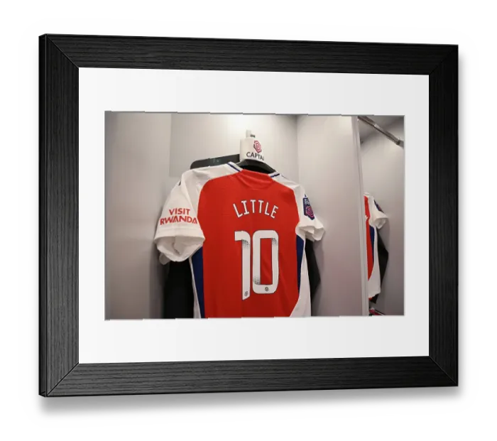 Framed Print : Arsenal FC v West Ham United FC - Barclays Women's Super League Arsenal FC v West Ham United FC - Barclays Women's Super League