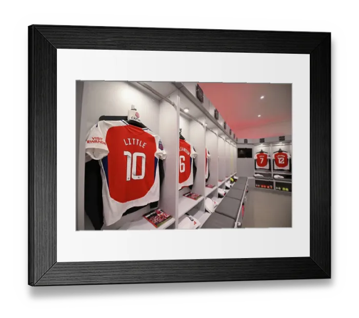 Framed Print : Arsenal FC v West Ham United FC - Barclays Women's Super League Arsenal FC v West Ham United FC - Barclays Women's Super League
