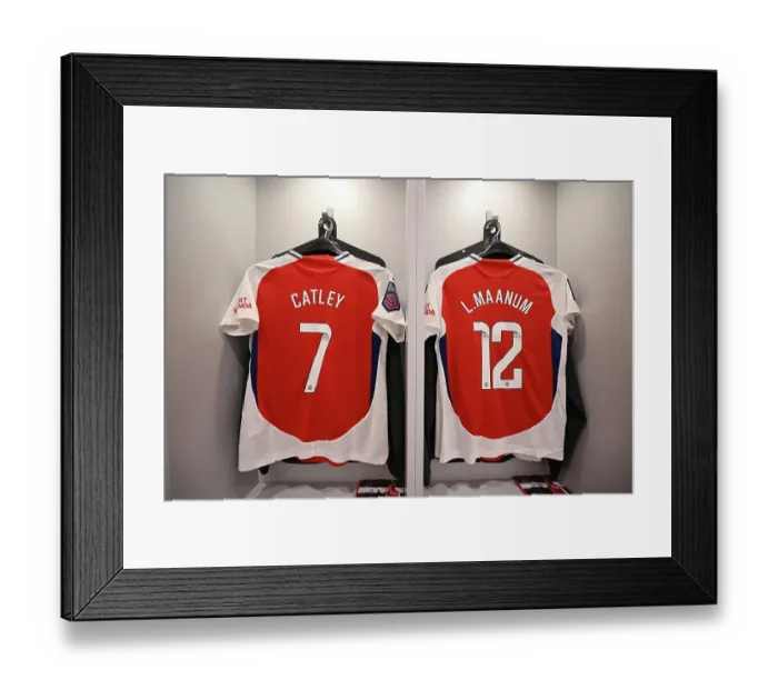 Framed Print : Arsenal FC v West Ham United FC - Barclays Women's Super League Arsenal FC v West Ham United FC - Barclays Women's Super League