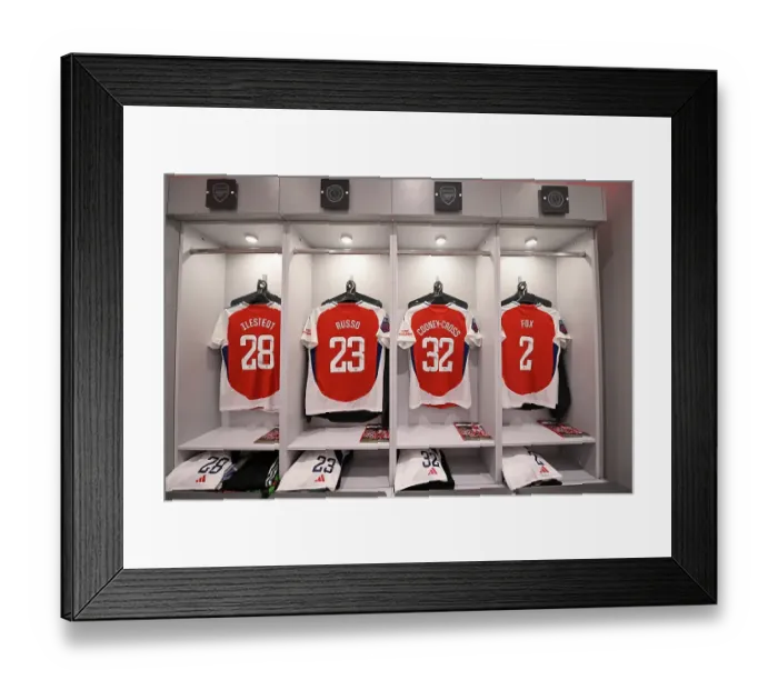 Framed Print : Arsenal FC v West Ham United FC - Barclays Women's Super League Arsenal FC v West Ham United FC - Barclays Women's Super League