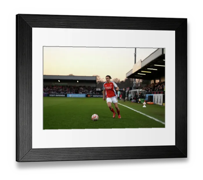 Framed Print : Arsenal FC v West Ham United FC - Barclays Women's Super League Arsenal FC v West Ham United FC - Barclays Women's Super League