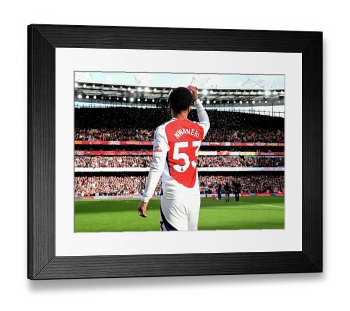 Framed Print : Arsenal FC v West Ham United FC - Premier League