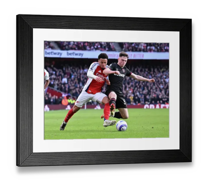 Framed Print : Arsenal FC v West Ham United FC - Premier League