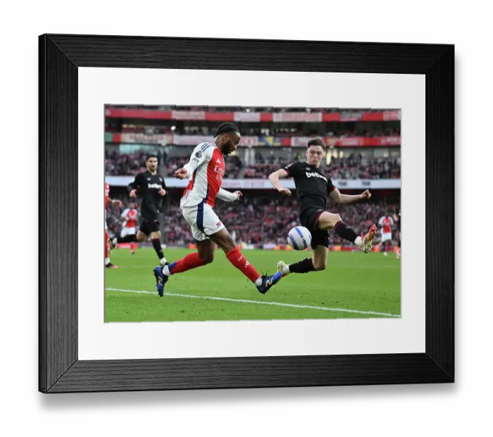 Framed Print : Arsenal FC v West Ham United FC - Premier League