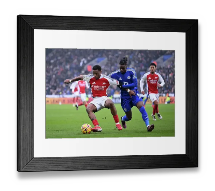 Framed Print : Leicester City FC v Arsenal FC - Premier League