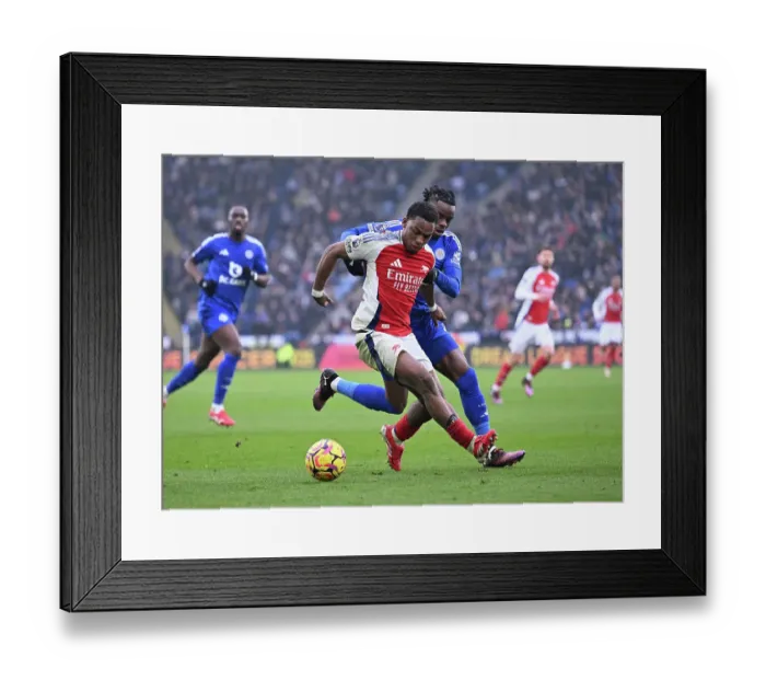 Framed Print : Leicester City FC v Arsenal FC - Premier League