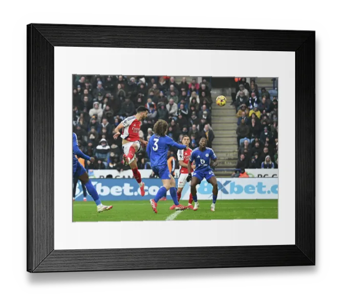 Framed Print : Leicester City FC v Arsenal FC - Premier League Framed Print : Leicester City FC v Arsenal FC - Premier League