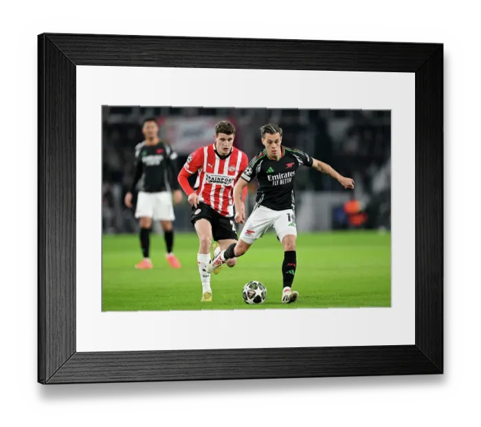 Framed Print : PSV Eindhoven v Arsenal FC - UEFA Champions League 2024 / 25 Round of 16 First Leg Framed Print : PSV Eindhoven v Arsenal FC - UEFA Champions League 2024 / 25 Round of 16 First Leg