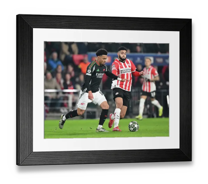 Framed Print : PSV Eindhoven v Arsenal FC - UEFA Champions League 2024 / 25 Round of 16 First Leg Framed Print : PSV Eindhoven v Arsenal FC - UEFA Champions League 2024 / 25 Round of 16 First Leg