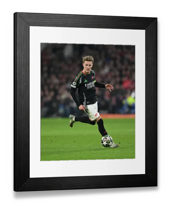 Framed Print : PSV Eindhoven v Arsenal FC - UEFA Champions League 2024 / 25 Round of 16 First Leg