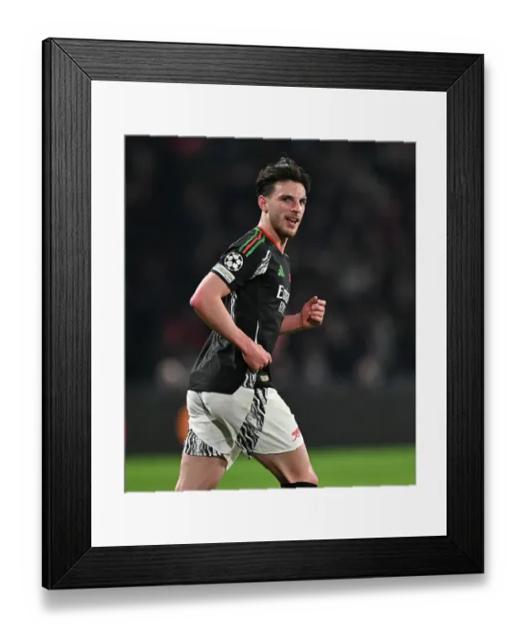 Framed Print : PSV Eindhoven v Arsenal FC - UEFA Champions League 2024 / 25 Round of 16 First Leg