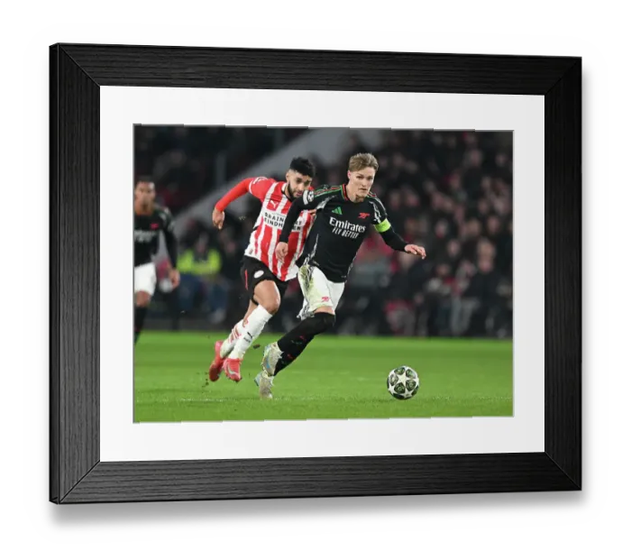 Framed Print : PSV Eindhoven v Arsenal FC - UEFA Champions League 2024 / 25 Round of 16 First Leg Framed Print : PSV Eindhoven v Arsenal FC - UEFA Champions League 2024 / 25 Round of 16 First Leg