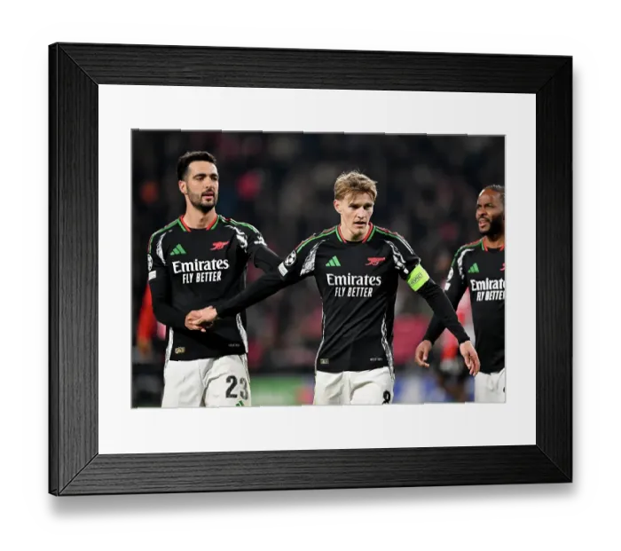 Framed Print : PSV Eindhoven v Arsenal FC - UEFA Champions League 2024 / 25 Round of 16 First Leg Framed Print : PSV Eindhoven v Arsenal FC - UEFA Champions League 2024 / 25 Round of 16 First Leg