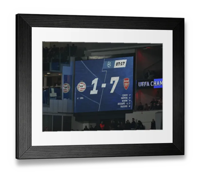 Framed Print : PSV Eindhoven v Arsenal FC - UEFA Champions League 2024 / 25 Round of 16 First Leg Framed Print : PSV Eindhoven v Arsenal FC - UEFA Champions League 2024 / 25 Round of 16 First Leg