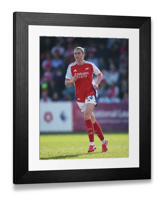 Framed Print : Arsenal v Liverpool - The Adobe Women's FA Cup Quarter Final Arsenal v Liverpool - The Adobe Women's FA Cup Quarter Final