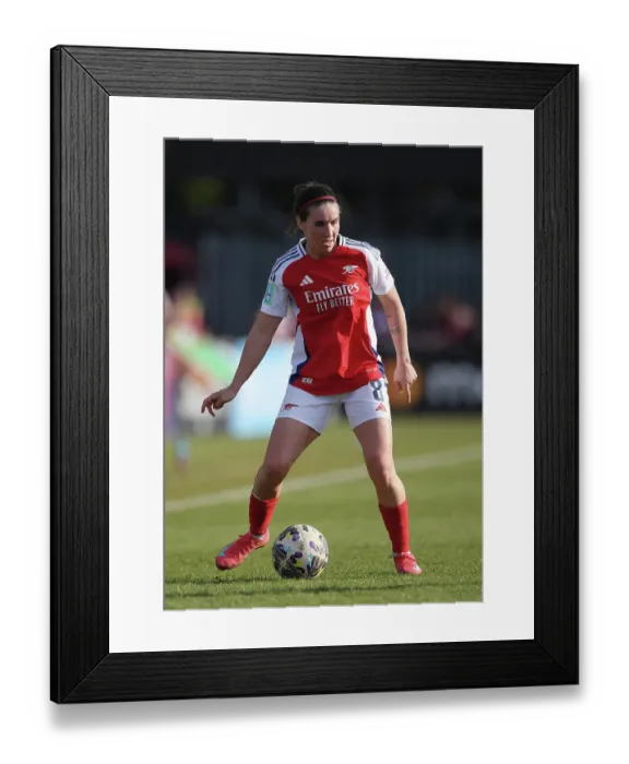 Framed Print : Arsenal v Liverpool - The Adobe Women's FA Cup Quarter Final Arsenal v Liverpool - The Adobe Women's FA Cup Quarter Final