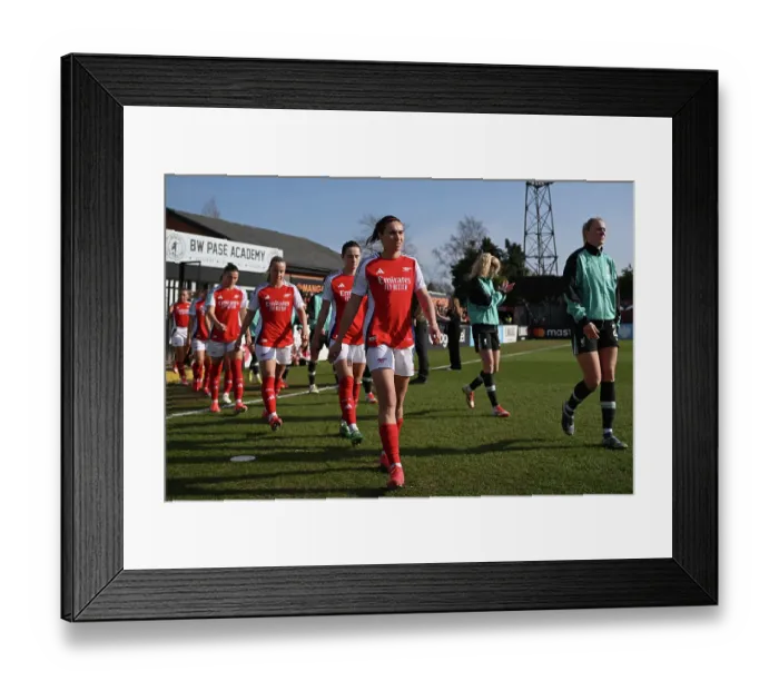 Framed Print : Arsenal v Liverpool - The Adobe Women's FA Cup Quarter Final Arsenal v Liverpool - The Adobe Women's FA Cup Quarter Final