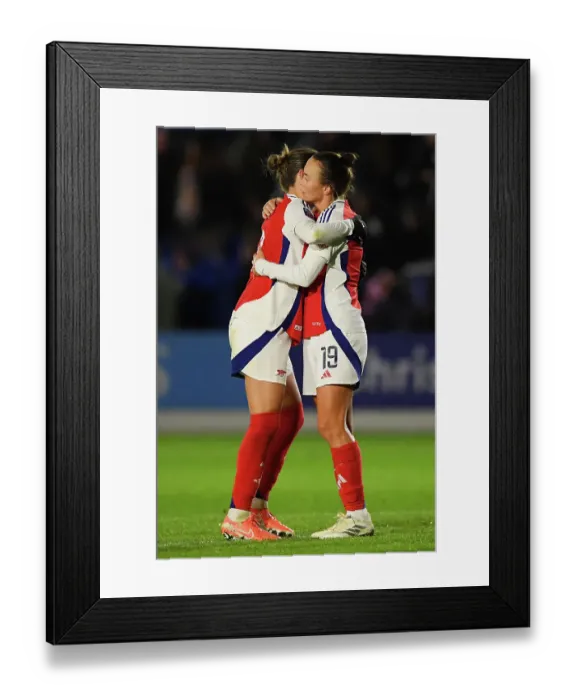 Framed Print : Everton FC v Arsenal FC - Barclays Women's Super League Everton FC v Arsenal FC - Barclays Women's Super League