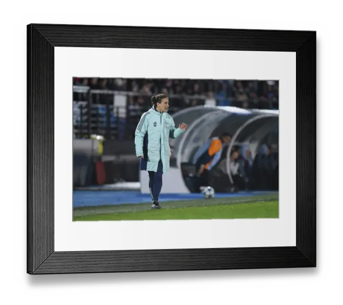 Framed Print : Real Madrid CF v Arsenal FC - UEFA Women's Champions League Quarter Finals First Leg Real Madrid CF v Arsenal FC - UEFA Women's Champions League Quarter Finals First Leg Framed Print : Real Madrid CF v Arsenal FC - UEFA Women's Champions League Quarter Finals First Leg Real Madrid CF v Arsenal FC - UEFA Women's Champions League Quarter Finals First Leg
