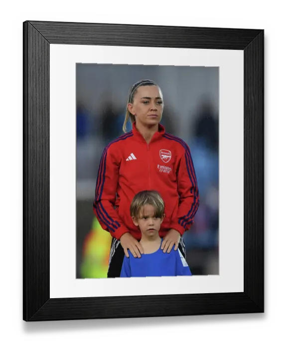Framed Print : Real Madrid CF v Arsenal FC - UEFA Women's Champions League Quarter Finals First Leg Real Madrid CF v Arsenal FC - UEFA Women's Champions League Quarter Finals First Leg