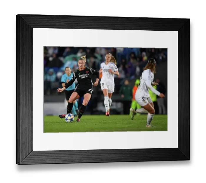 Framed Print : Real Madrid CF v Arsenal FC - UEFA Women's Champions League Quarter Finals First Leg Real Madrid CF v Arsenal FC - UEFA Women's Champions League Quarter Finals First Leg Framed Print : Real Madrid CF v Arsenal FC - UEFA Women's Champions League Quarter Finals First Leg Real Madrid CF v Arsenal FC - UEFA Women's Champions League Quarter Finals First Leg