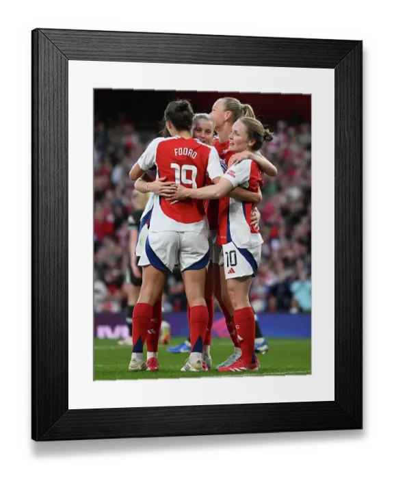 Framed Print : Arsenal FC v Liverpool FC - Barclays Women's Super League Arsenal FC v Liverpool FC - Barclays Women's Super League
